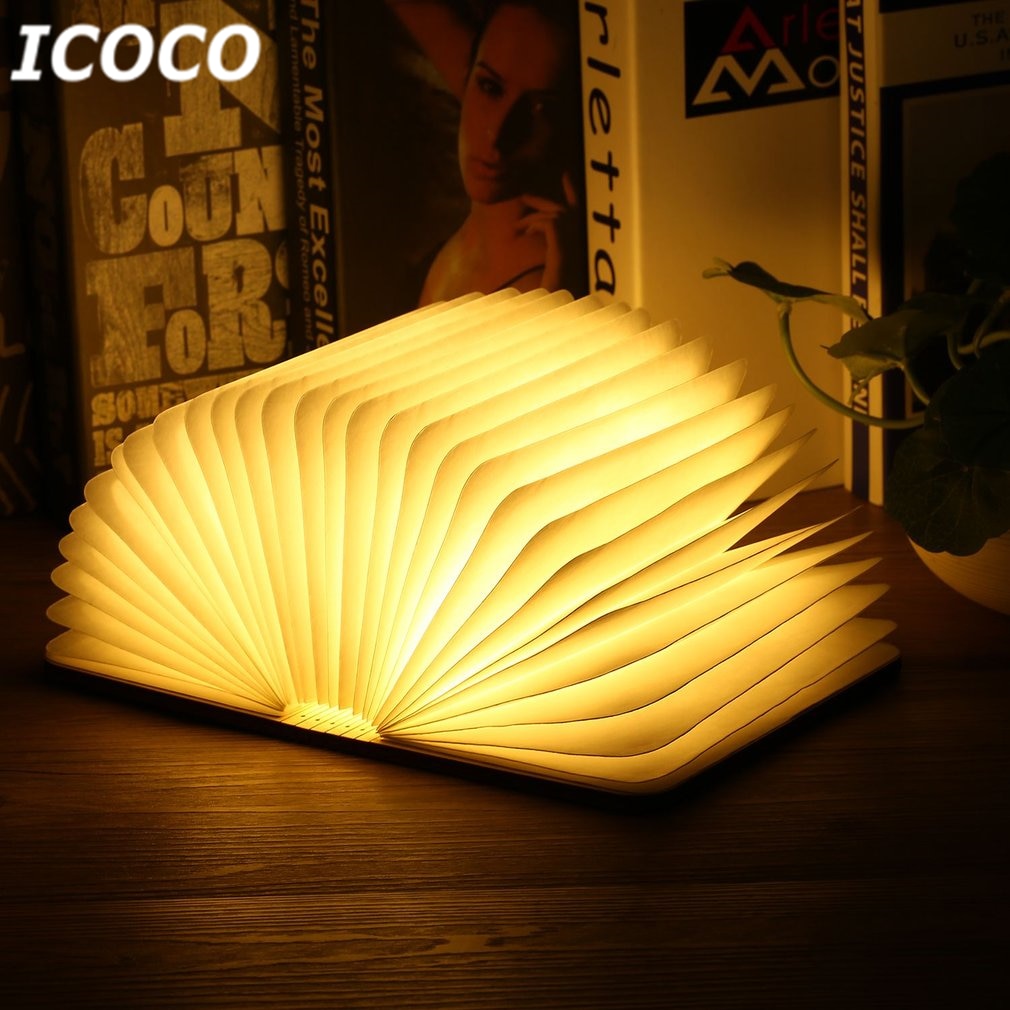 Book Lamp Night