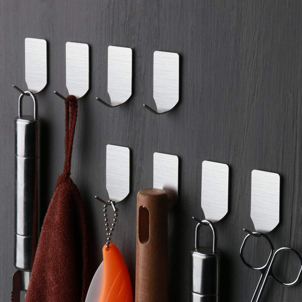 Wall Holder Hook Hanger  Self Adhesive Home Kitchen